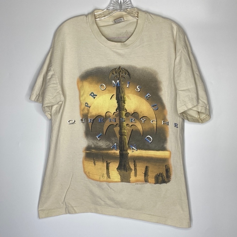 Vintage Queensryche Promised Land Tour Band Tshirt Anvil Size Large